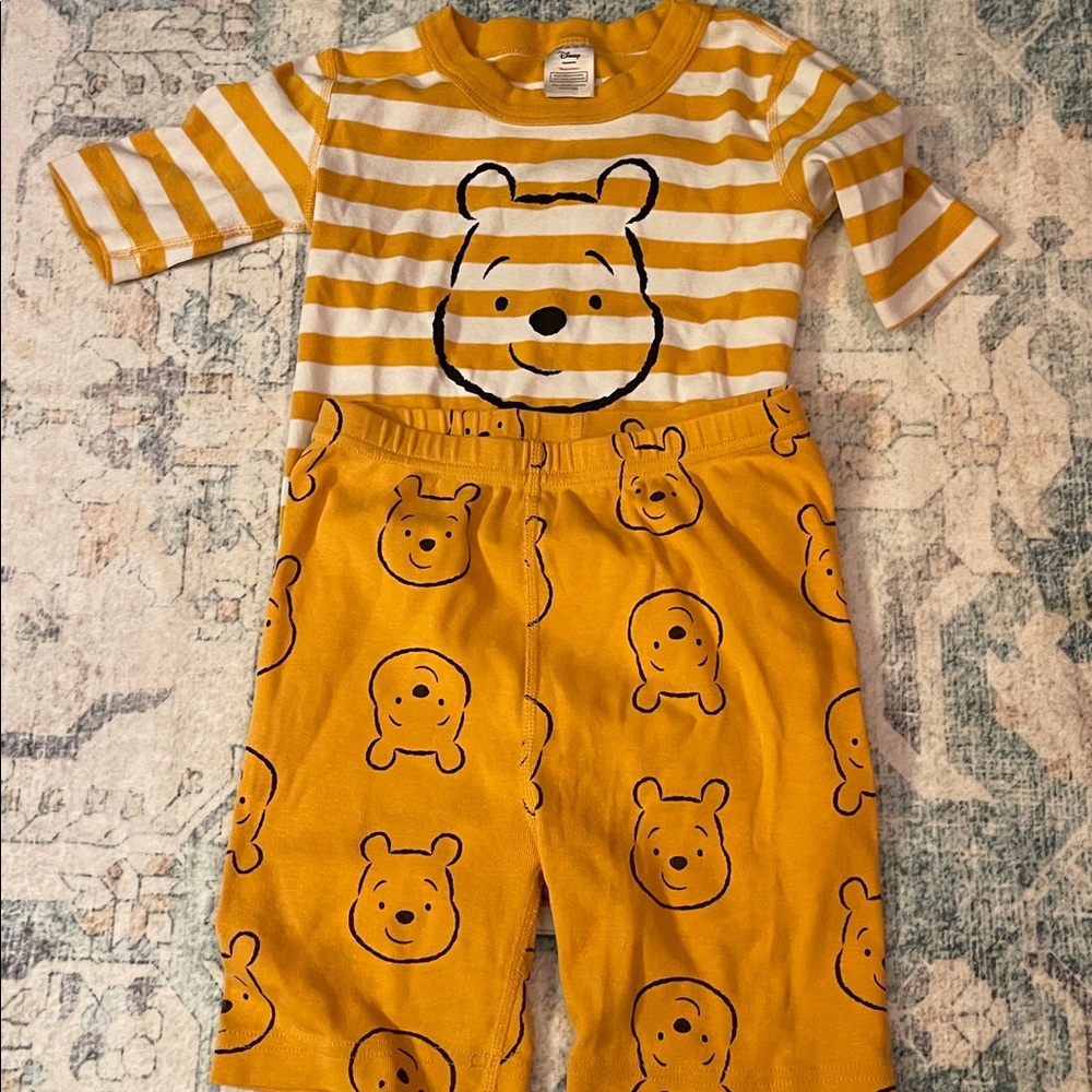 Hanna Andersson Pooh Bear short Johns size 10
